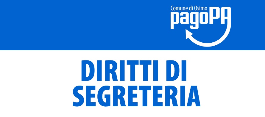 PAGO PA – Diritti di Segreteria